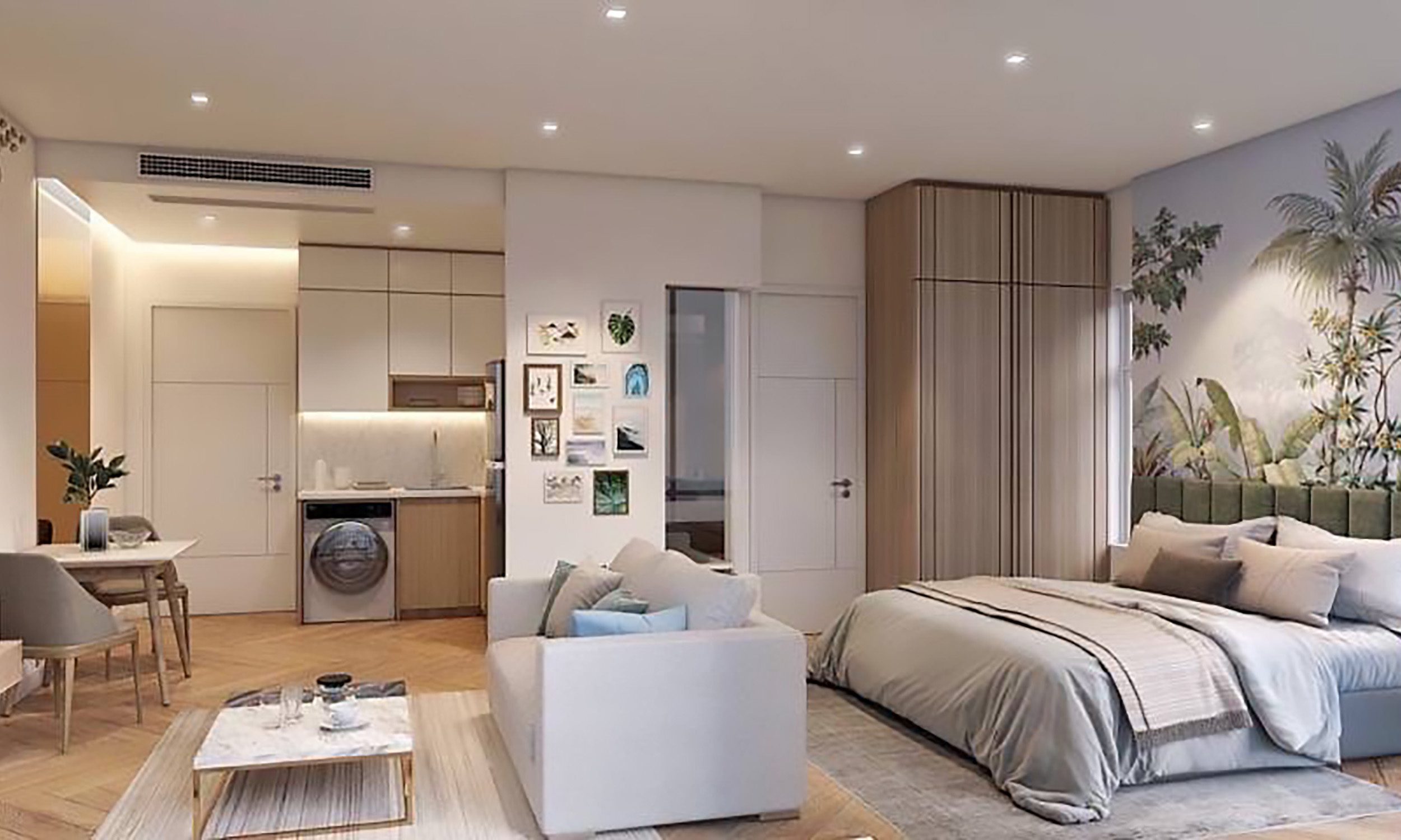 Smart Home Studio near Airport