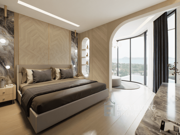 Penthouse – Bedroom Bellevue Lagoon Choeng Talay