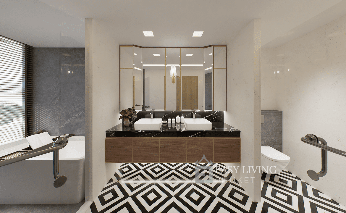 Penthouse – Bedroom Bellevue Lagoon Choeng Talay