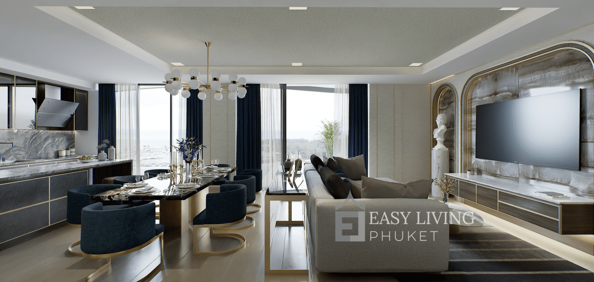 Penthouse – Bedroom Bellevue Lagoon Choeng Talay
