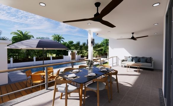2 Bedroom Single Storey Pool Villa with Extra-Large Land Khao Lak