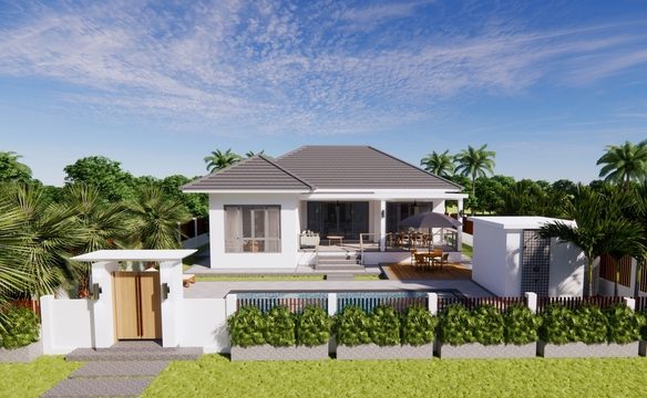 2 Bedroom Single Storey Pool Villa with Extra-Large Land Khao Lak