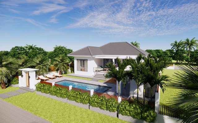 2 Bedroom Single Storey Pool Villa with Extra-Large Land Khao Lak