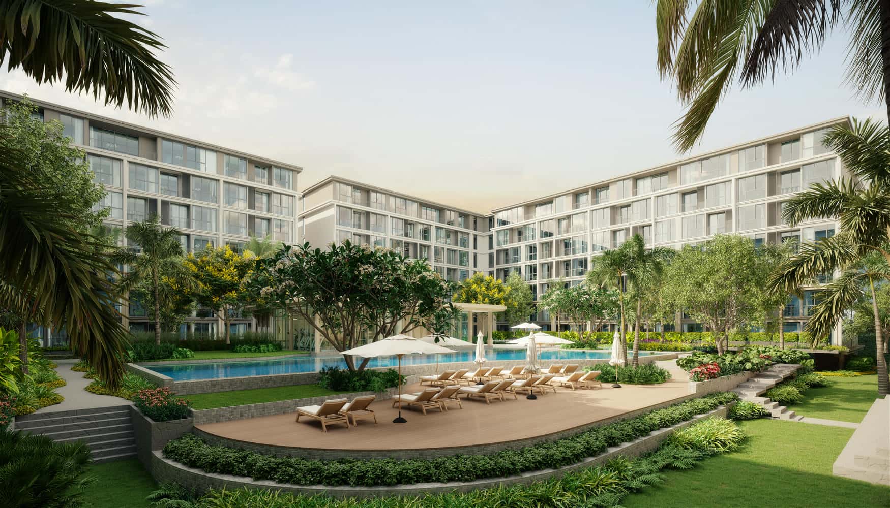 The Ozone Condo Signature (2) 1-Bedroom Condo with Pool Views – Laguna
