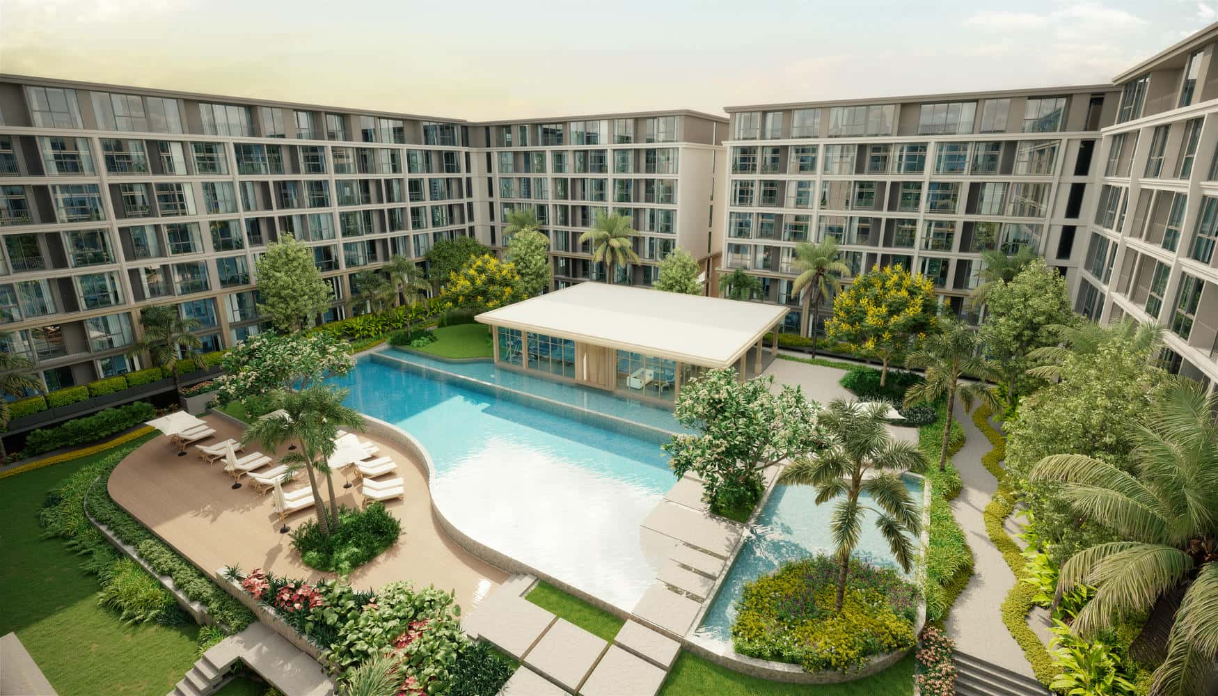 The Ozone Condo Signature (8) 1-Bedroom Condo with Pool Views – Laguna