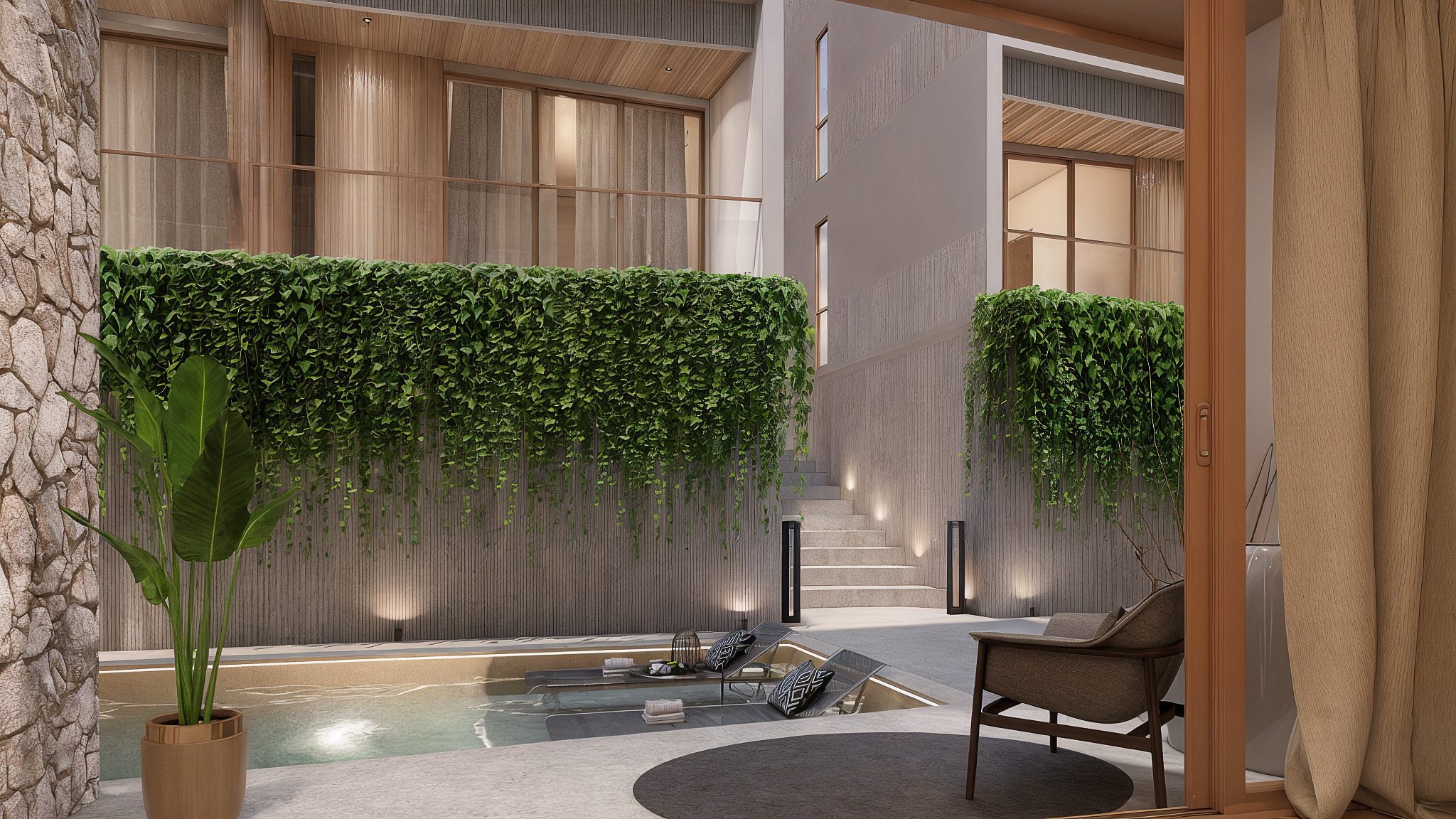 The Trees Residence Bangtao-3 1-Bedroom Modern Hotel-Style Residence – Bangtao, Phuket