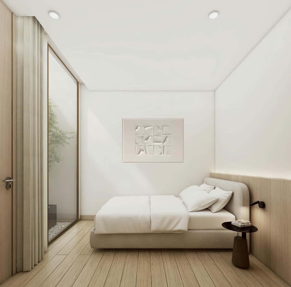 The Zero Nai Yang Penthouse Small Bedroom 2-Bedroom Penthouse Suite with Rooftop Access – Nai Yang Beach