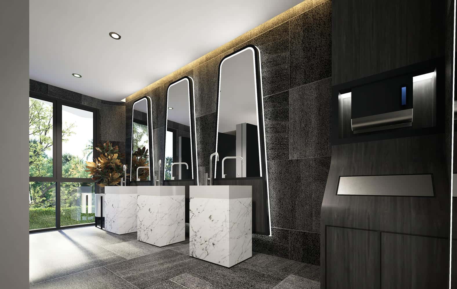 Toilet A_006 3-Bedroom Fully Furnished Duplex Condo – Kamala, Phuket