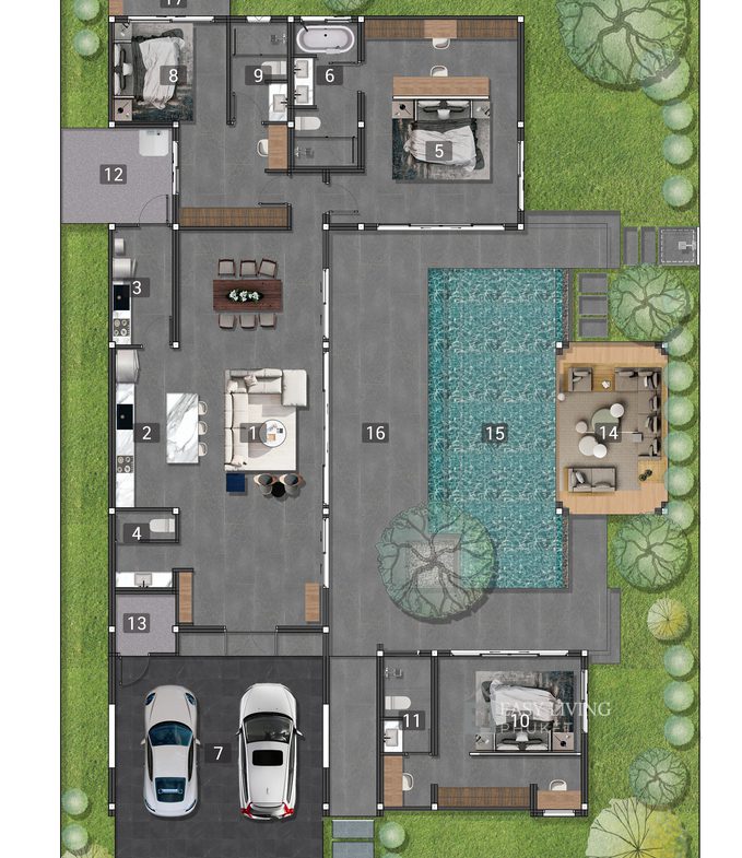 3 – Bedroom Mouana Breeze Maikhao