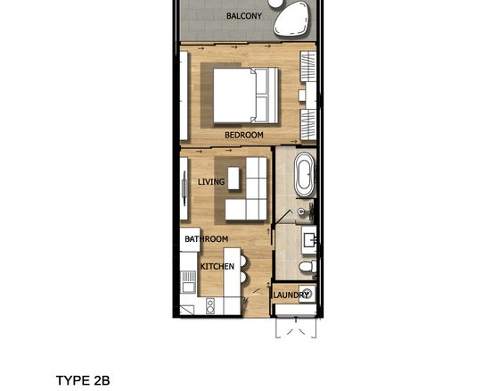 2 Bedroom Condominium with Pool Access in Choeng Thale, Phuket