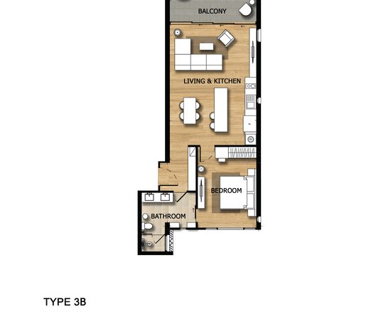 2 Bedroom Condominium with Pool Access in Choeng Thale, Phuket