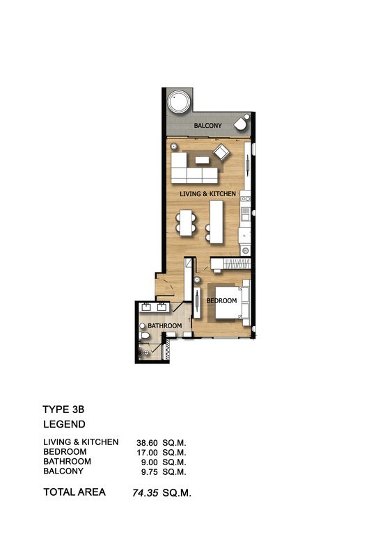 2 Bedroom Condominium with Pool Access in Choeng Thale, Phuket