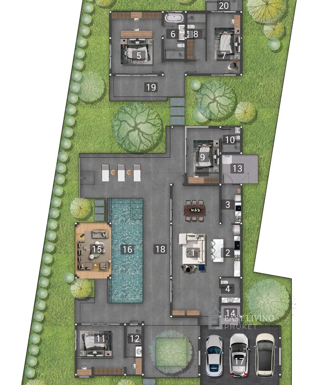 3 – Bedroom Mouana Breeze Maikhao