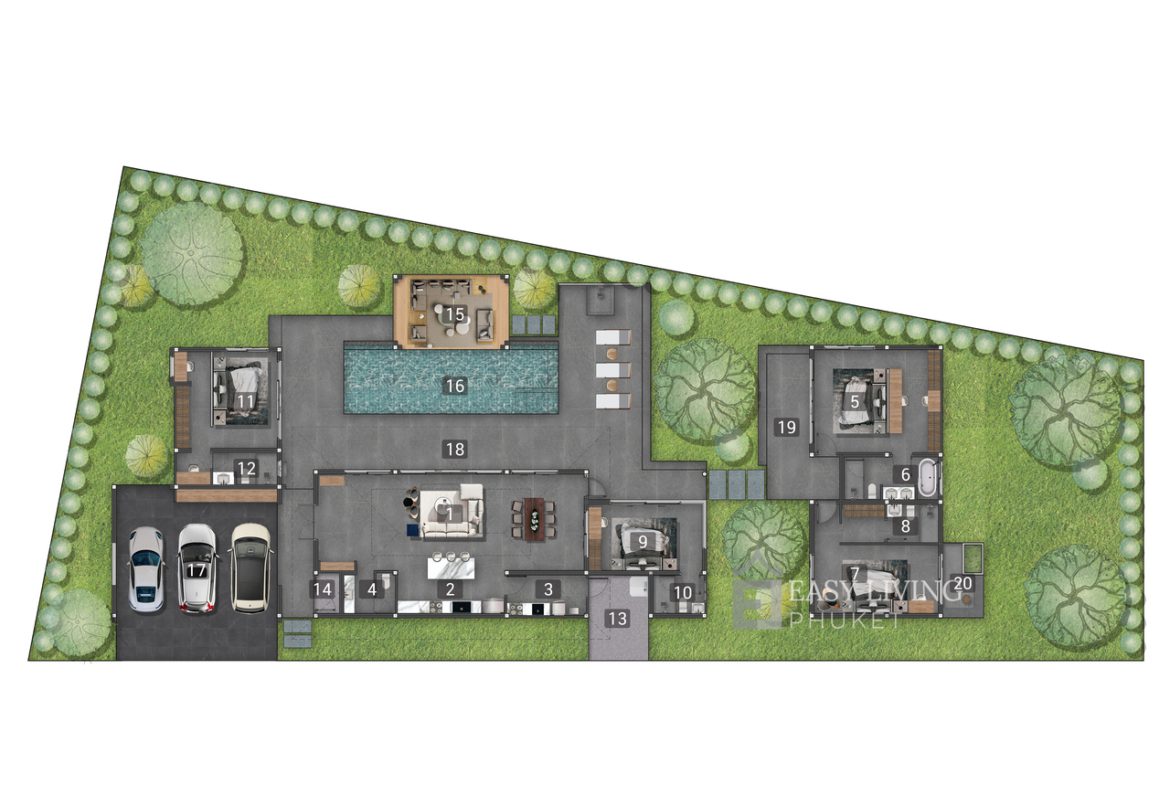 3 – Bedroom Mouana Breeze Maikhao