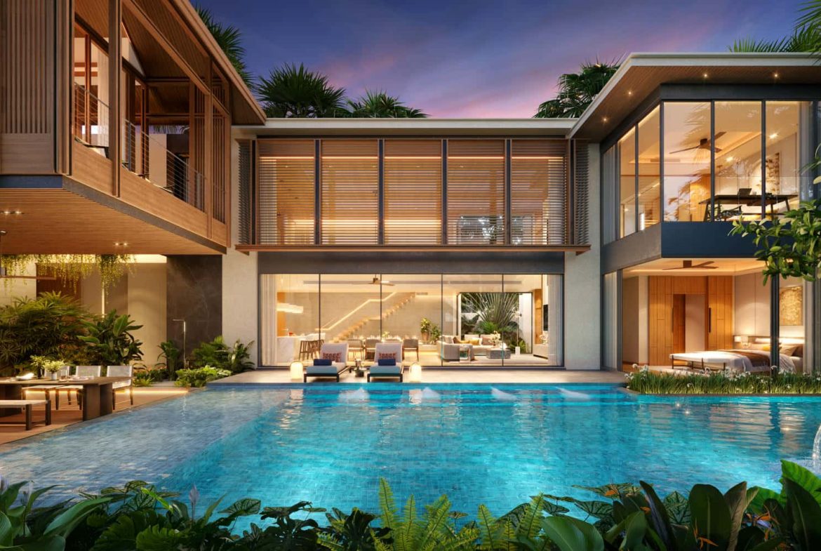 5-Bedroom Modern Pool Villa in Cherngtalay, Phuket