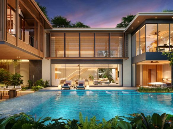 5-Bedroom Modern Pool Villa in Cherngtalay, Phuket