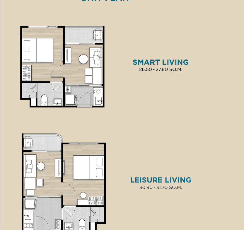 Smart Living Suite (1-Bedroom) – Origin Place Centre Phuket