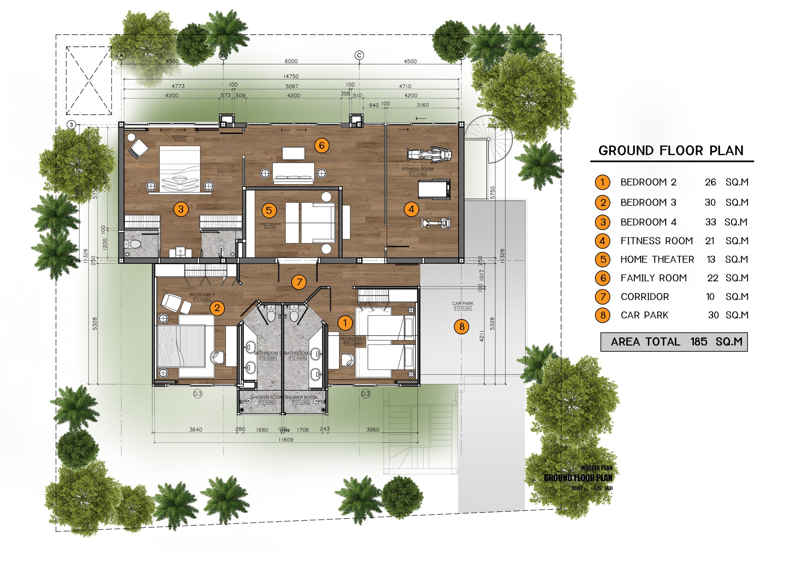 4Bedroom Villa1 4-Bedroom Premium Luxury Private Pool Villas, Bangtao Beach