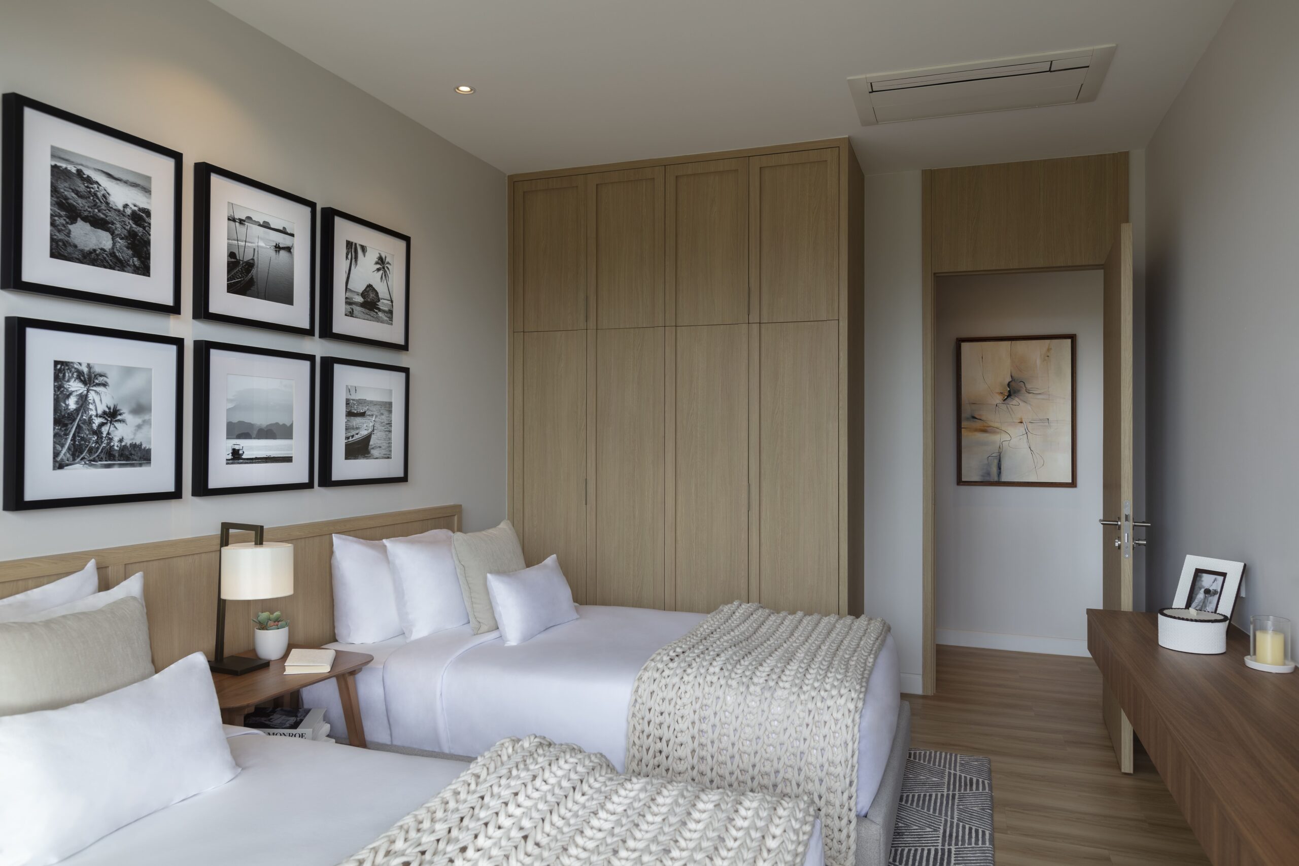 6a. Twin Bedroom Sudara Residences, Bangtao Beach – Luxury Condominium Living