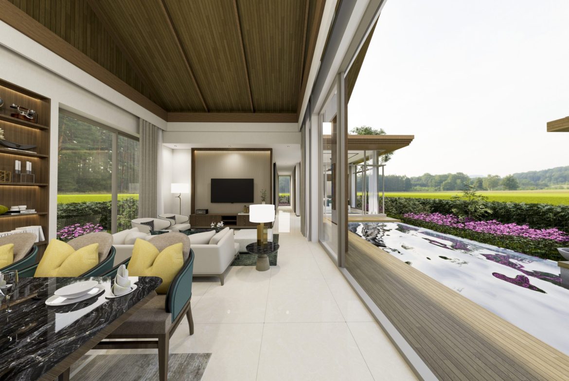 Exquisite Single-Story Villa in Prestigious Laguna Area