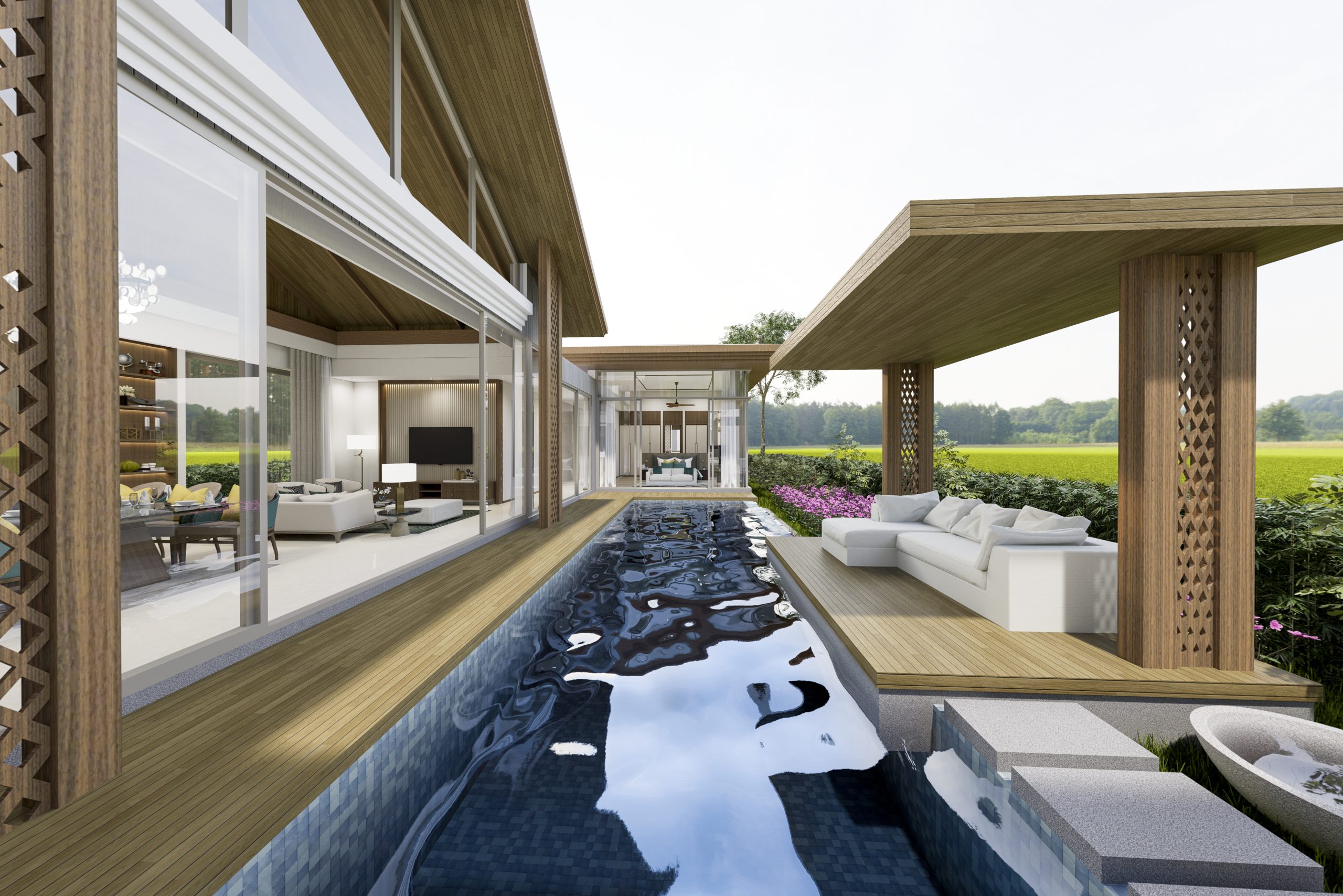 Exquisite Single-Story Villa in Prestigious Laguna Area 23 Exquisite Single-Story Villa in Prestigious Laguna Area