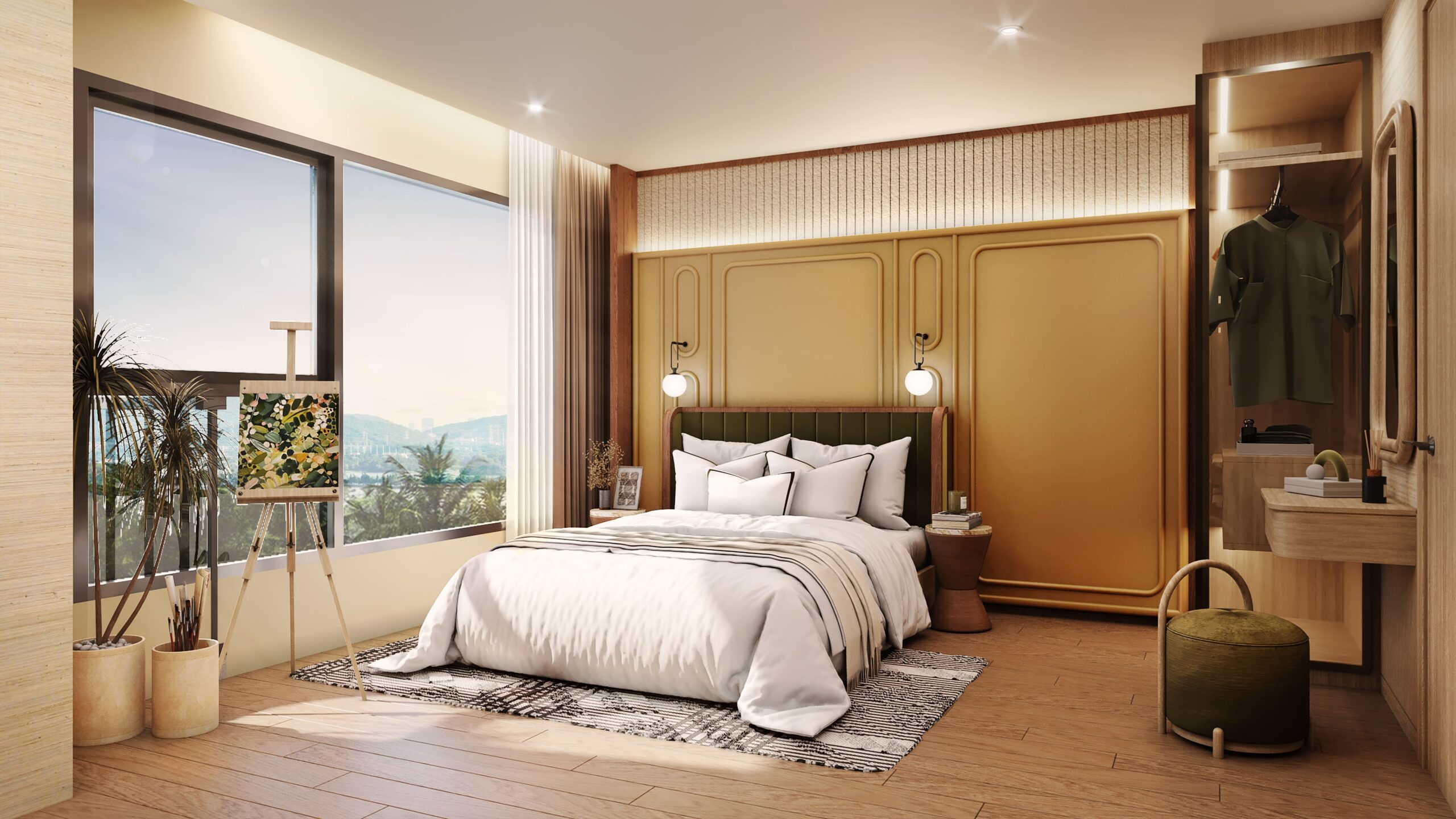 Leisure living 30 Sq.m.02 Leisure Living Suite (1-Bedroom) – Origin Place Centre Phuket