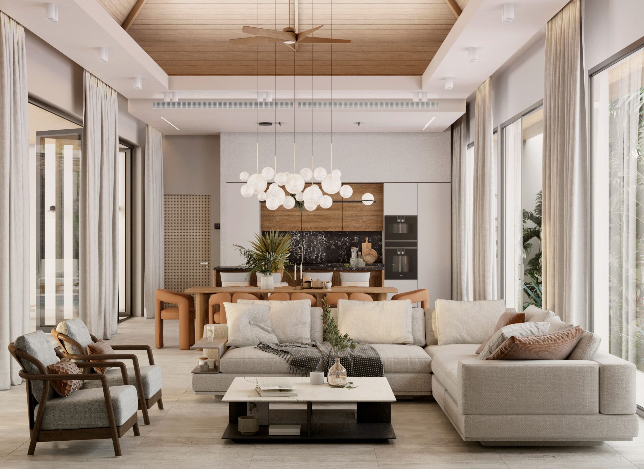 Luxury Smart 3-Bedroom Villas in Layan Phuket a1 3-Bedroom Villa – Layan Lucky Villa