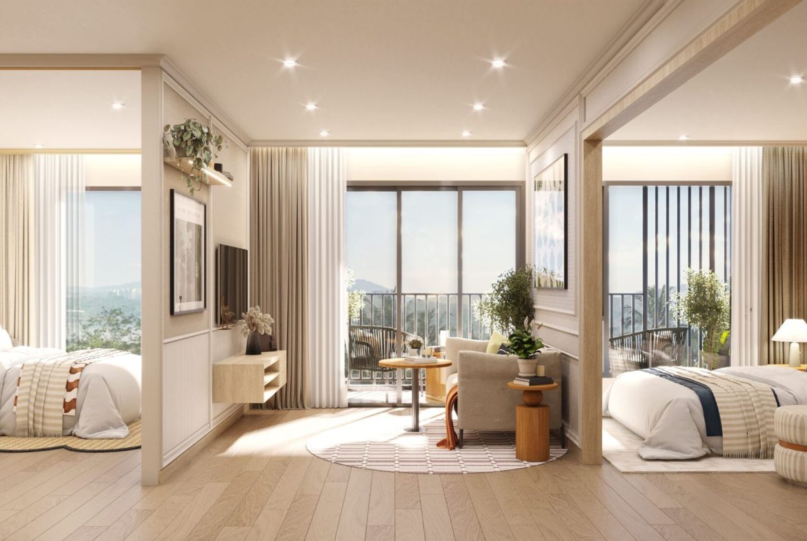 Master Living Suite (2-Bedroom) – Origin Place Centre Phuket