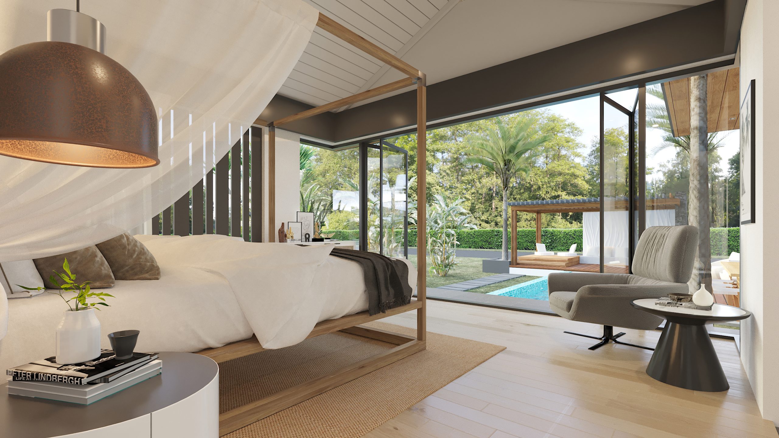MasterBed_C2 Luxury Tropical Retreat in Rawai