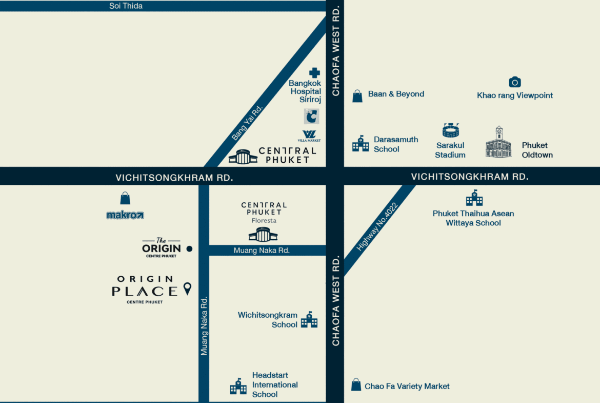 Smart Living Suite (1-Bedroom) – Origin Place Centre Phuket