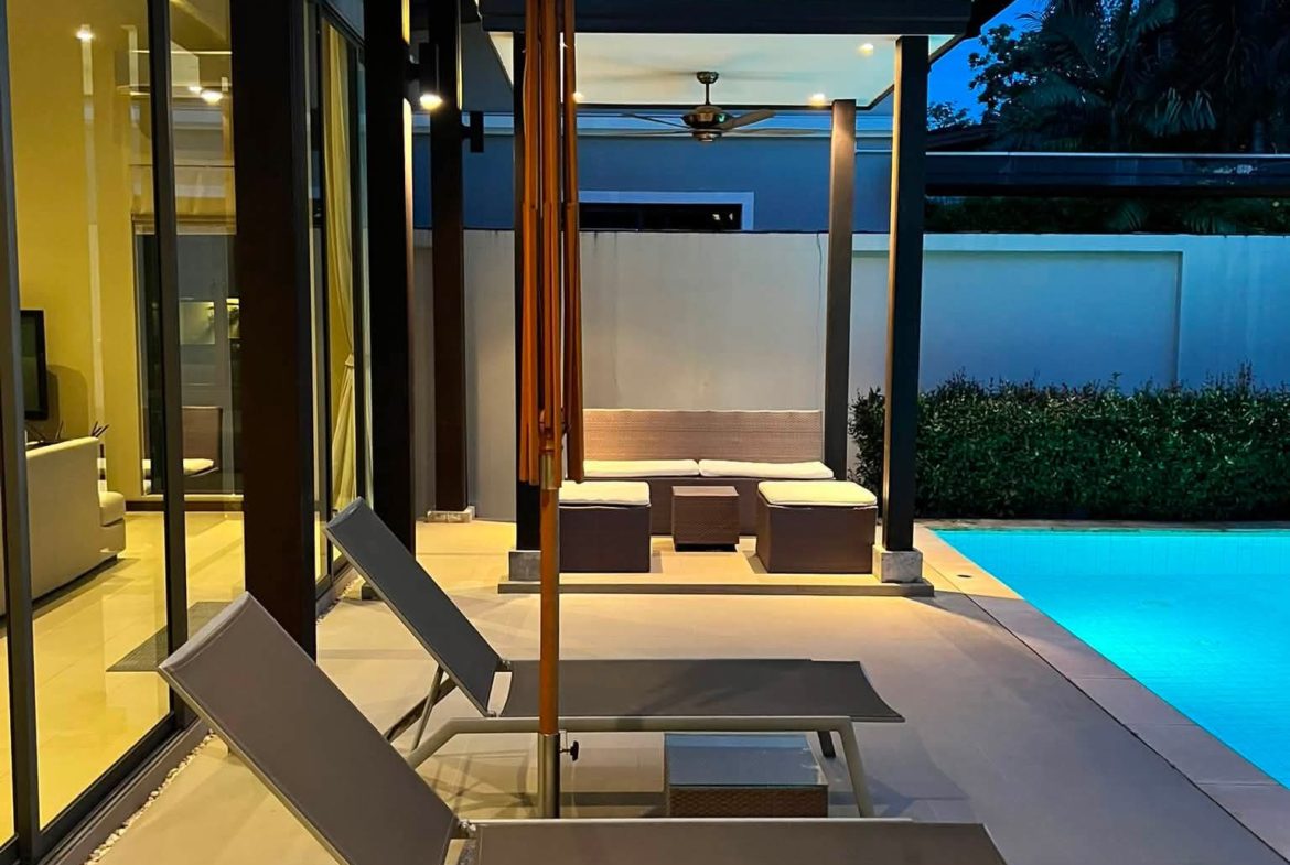 3 Bedroom Sun-Deck Pool Villa for Rent in Cherngtalay