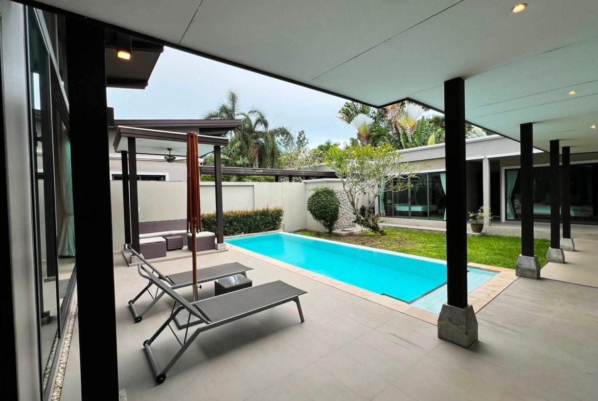 3 Bedroom Sun-Deck Pool Villa for Rent in Cherngtalay