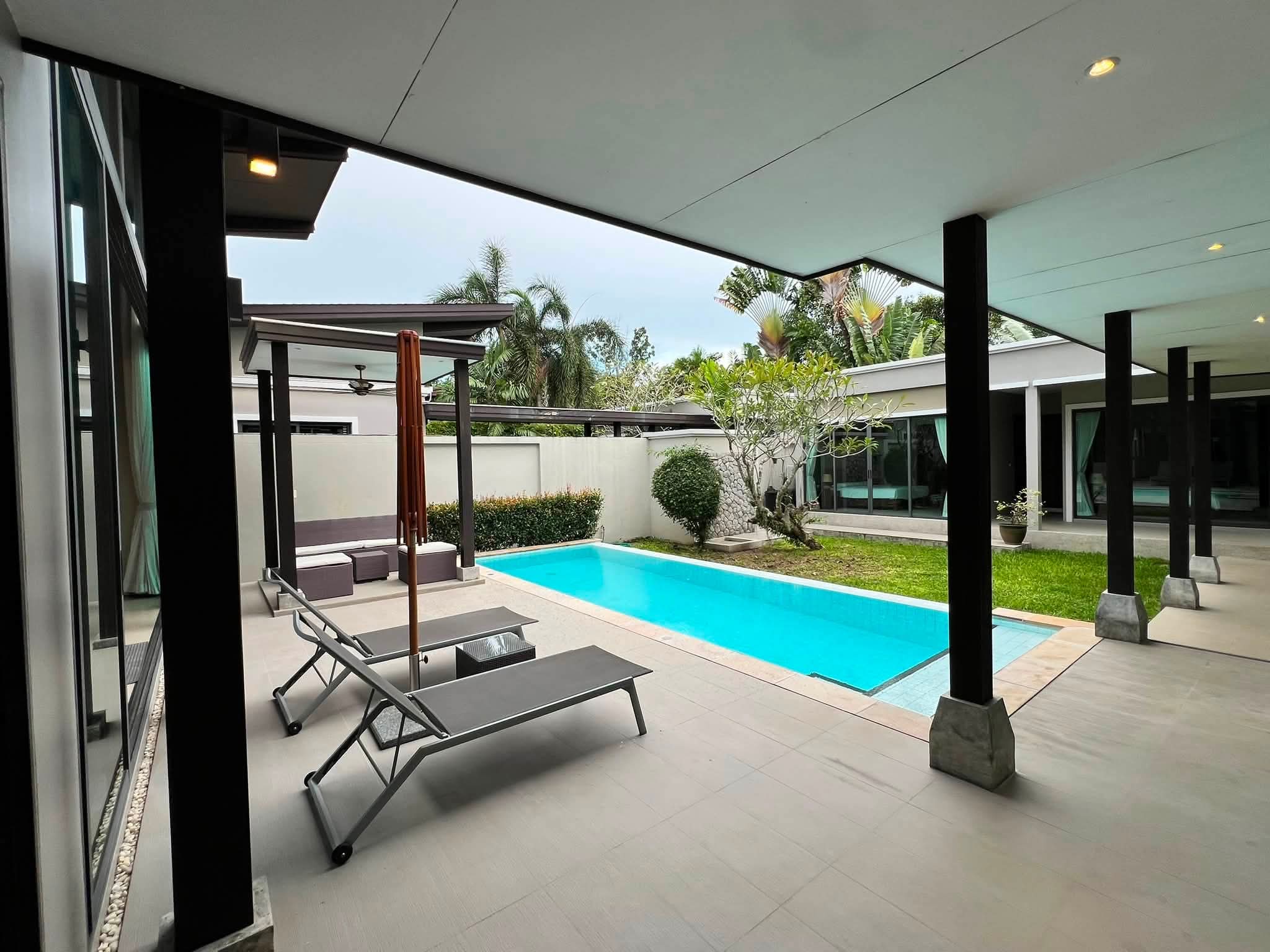 3 Bedroom Sun-Deck Pool Villa for Rent in Cherngtalay