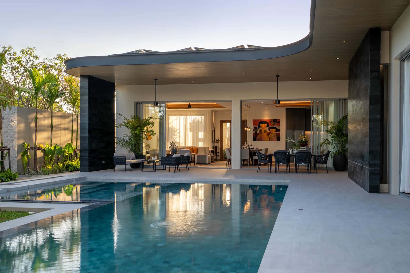 3+1 Bedroom Luxury Pool Villa for Rent Terrace_2 3+1 Bedroom Luxury Pool Villa for Rent in Layan