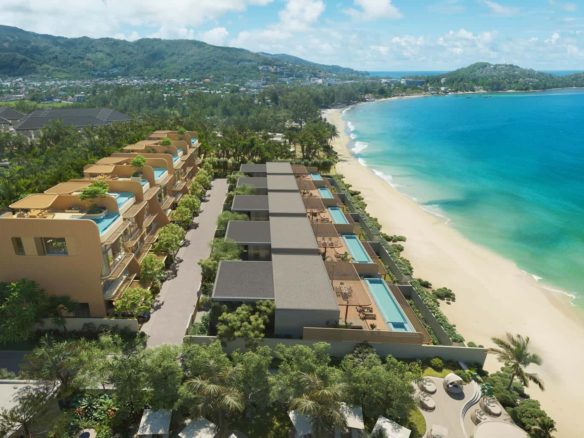 4-Bedroom Beachfront Pool Townhome in Bang Tao