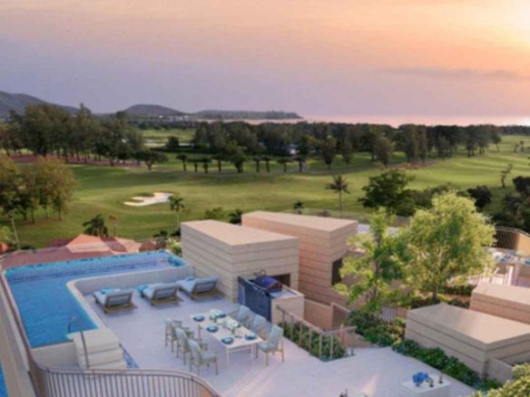 Spacious 3 Bedroom Golf View Residence & Penthouse in Laguna Phuket