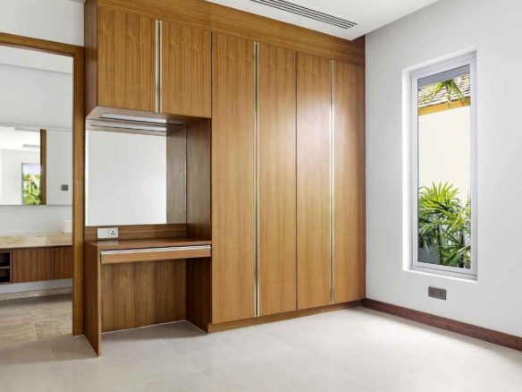 3 Bedroom Corner Pool Villa with Office in Pru Jampa, Phuket