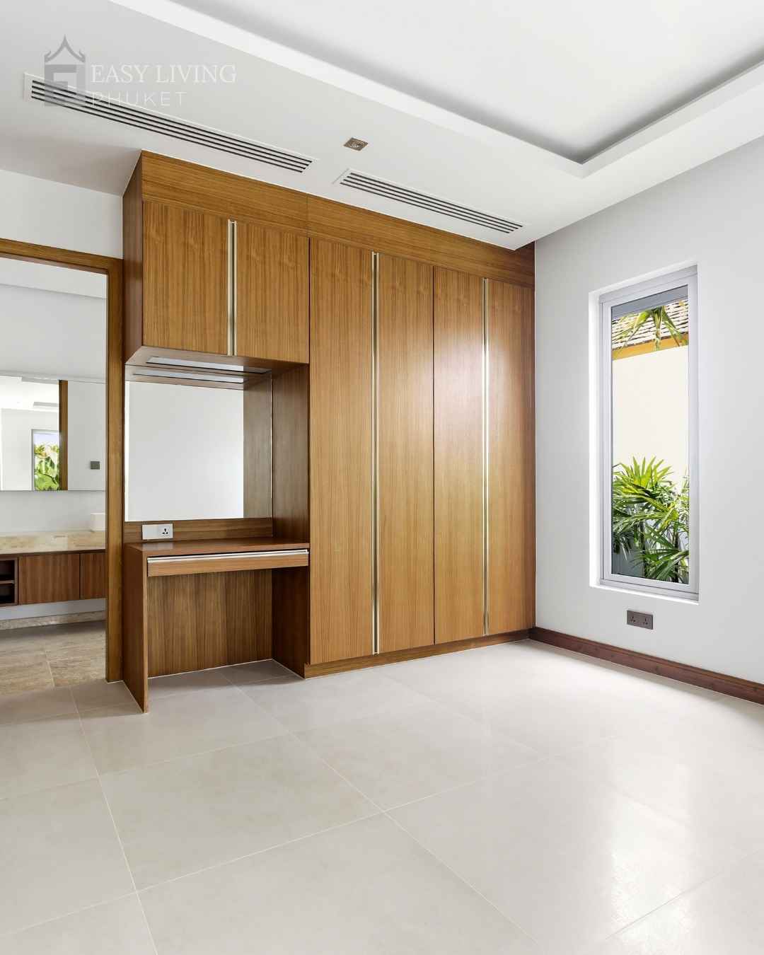 3 Bedroom Corner Pool Villa with Office in Pru Jampa, Phuket