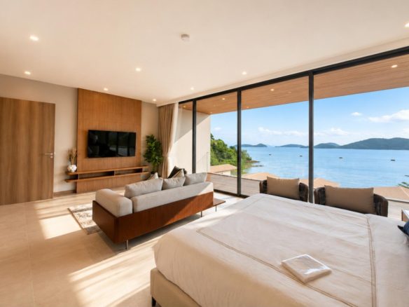 Expansive 6-Bedroom Beachfront Villa with Private Pier in Panwa
