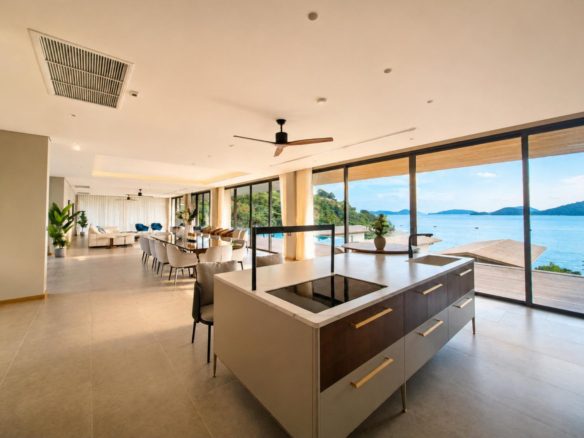 Expansive 6-Bedroom Beachfront Villa with Private Pier in Panwa