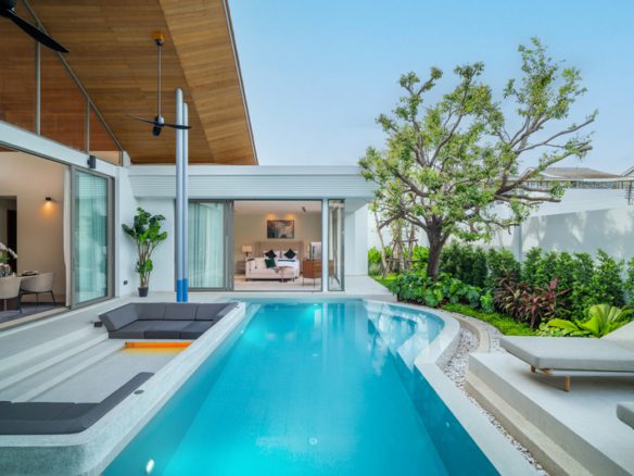 3-Bedroom Private Courtyard Pool Villas in Pasak, Cherng Talay