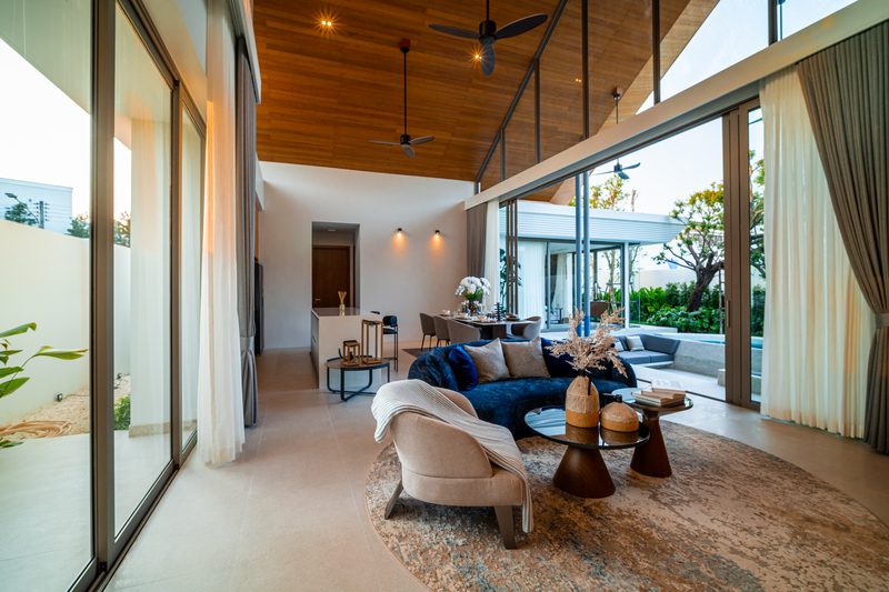 3-Bedroom Private Courtyard Pool Villas in Pasak, Cherng Talay