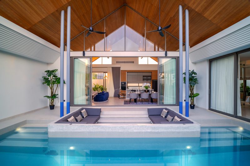 3-Bedroom Private Courtyard Pool Villas in Pasak, Cherng Talay