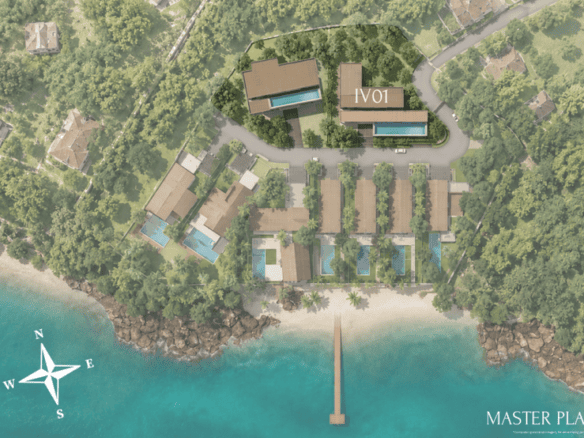 Expansive 6-Bedroom Beachfront Villa with Private Pier in Panwa