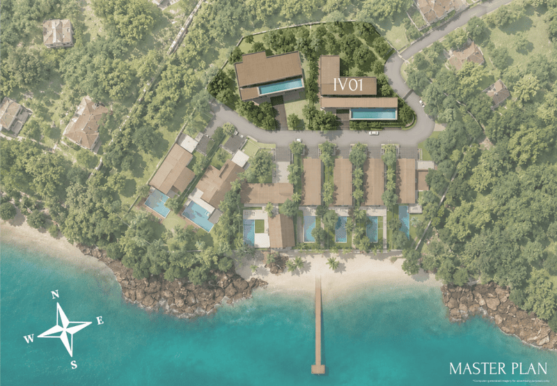 Expansive 6-Bedroom Beachfront Villa with Private Pier in Panwa
